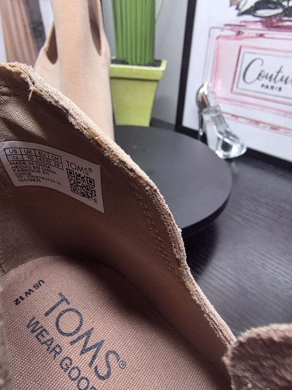 Toms Blush Suede Wedge Bootie